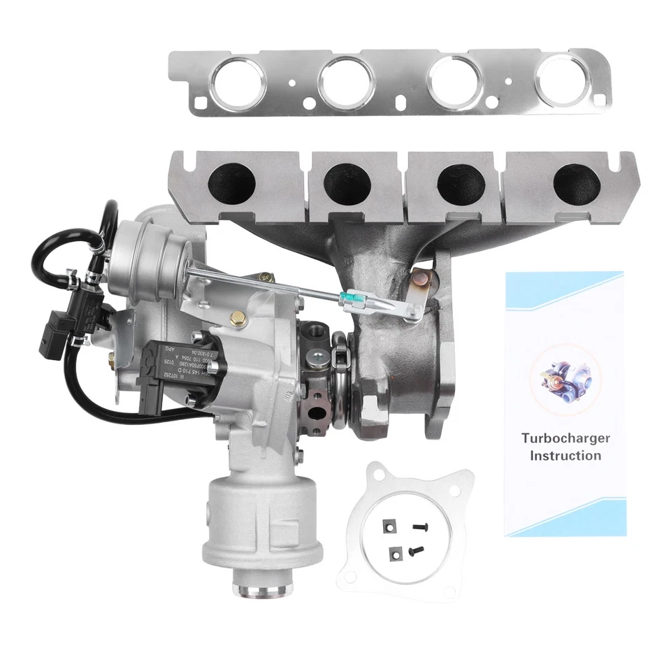 Turbocompresor para Audi A4 Cabriolet (B7) 2005-2008 2,0 L BGB BPG BPJ BUL Foto 2 de 4