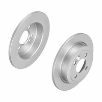 f.becker Bremsscheiben Voll Hinten Rechts Links FüR Mini Mini Clubman Clubvan