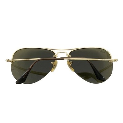 Ray-Ban Rimless Aviator Sunglasses Eyewear RB3214 001/73 59  display picture 1