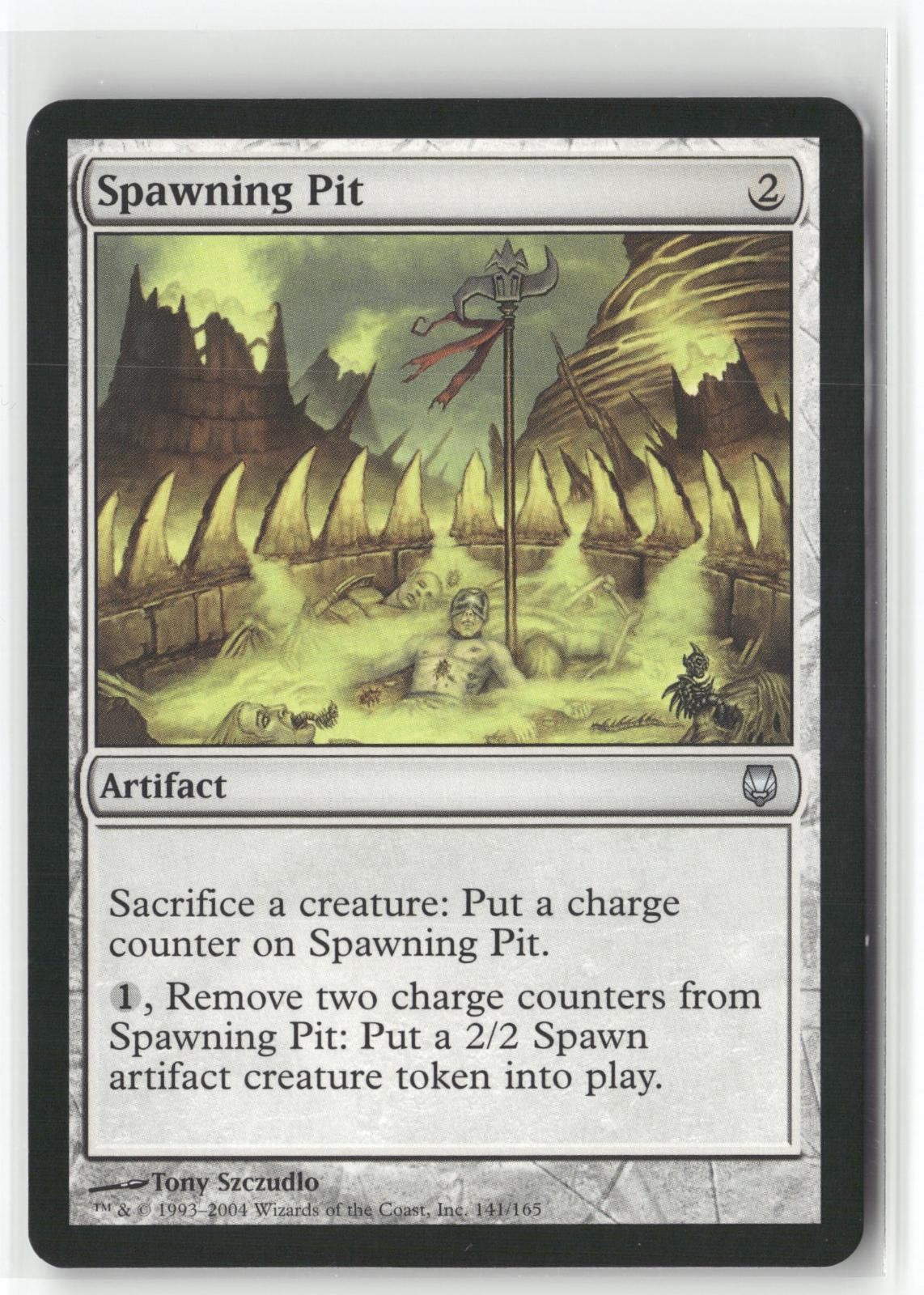 Spawning Pit 141 Uncommon Darksteel Magic: The Gathering Near Mint