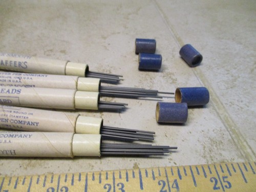 Tubos de Cartón de Plomo Sheaffer 4" Duro Lote Gran Pieza Historia L10 Súper Suave - Imagen 3 de 3
