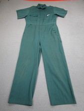 Vintage Big Mac Coveralls Mens 40 R Herringbone JC Penney Workwear 70s Overalls