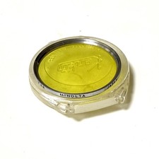 Minolta Y48 F55NA Vintage Metall Filter Objektiv