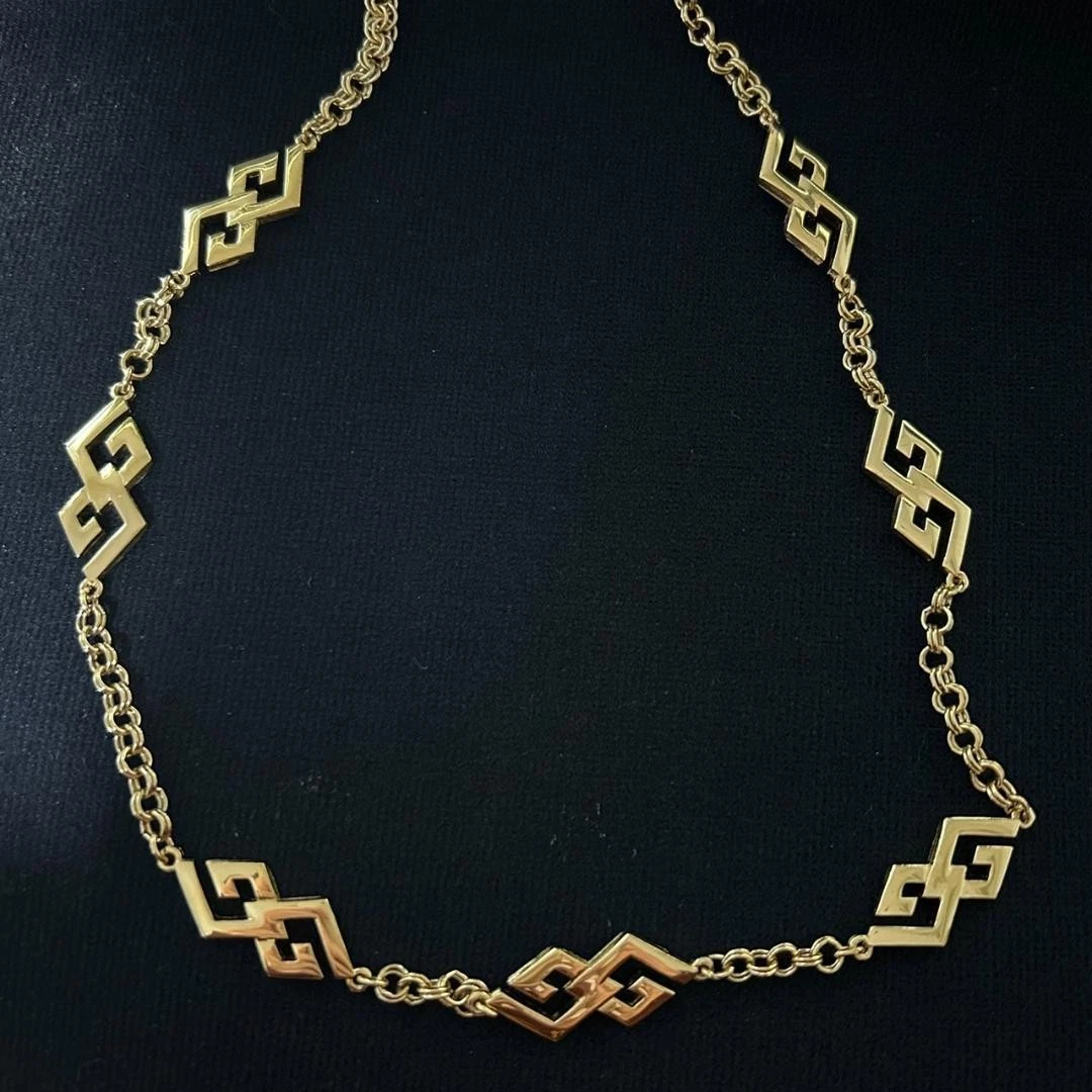 Collana Givenchy con logo G Autentica