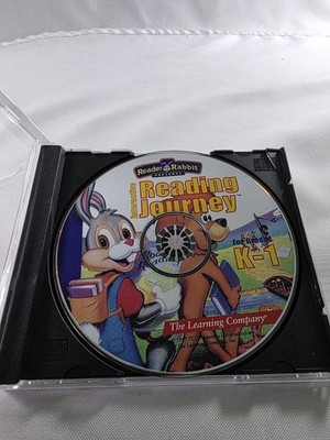 Reader Rabbit's Interactive Reading Journey grades K-1 CD ROM *no case* C3