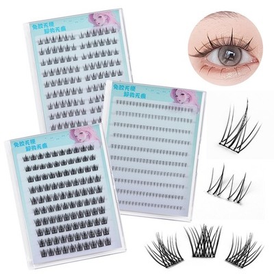 Segmented False Eyelashes Eyelash Extension Self Adhesive Natural Long Thick ?
