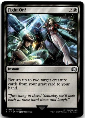 MTG Fight On! Final Fantasy FIN #100 common NM FILL YOUR SET!!