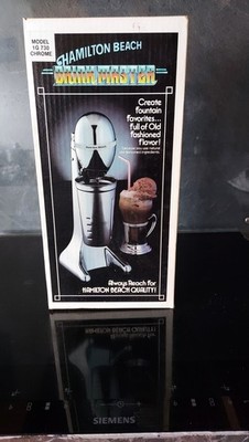 Hamilton Beach 1 G 730 chrome, elektrischer Cocktailmixer/ Milchshaker