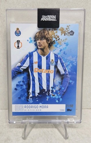 2024-25 Topps Total Football /50 Rodrigo Mora Rookie Encased