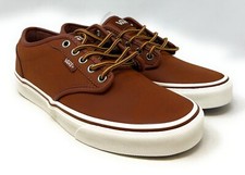 VANS Atwood Leather Brown/Marshmallow Size 7
