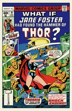 Mondo What If #10 Cover Poster 1st Female Thor Ltd Ed Of 180 24X36 Buscema