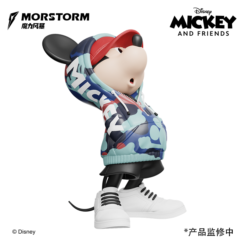 MORSTORM ART TOYS Disney Mickey Mouse Toy・Trendy hoodie