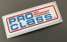 PRO CLASS high performance components decal