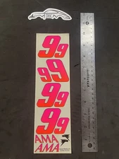 Eagle Products Vintage RC decal sheet # 9 AMA 3x10"