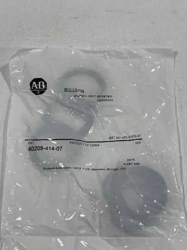 Allen Bradley 40209-414-07 Renewal Part Mounting Hardware For 30mm Push Button