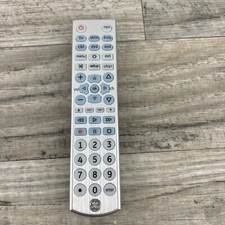 GE General Electric Universal Remote Control 33712-CL4 Silver  TESTED 