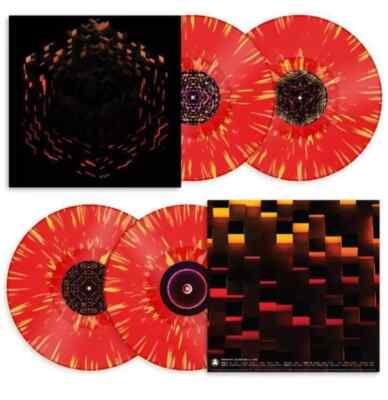 C418   Minecraft Volume Beta - Fire Splatter 2 x LP Vinyl Records 12'' - NEW