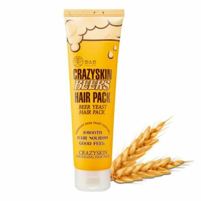 CRAZY SKIN Beers Hair Pack 200g / PH 5.5 German Beer Yeast Hair Treatment