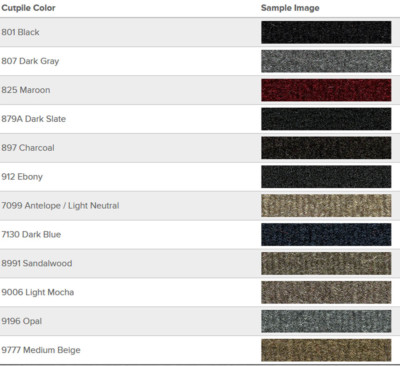 New! 1988-96 Chevy C1500 Reg / EXT Cab MOLDED CARPET Set w