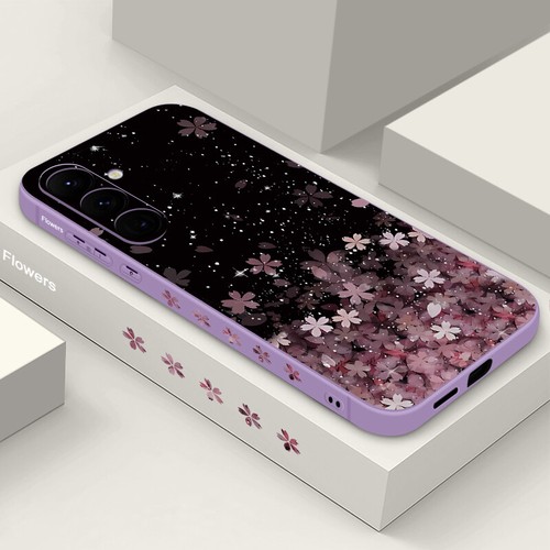 For Samsung A34 A54 A25 A53 S24 S23 S22 Ultra Shockproof Slim TPU Flower Cover - Picture 16 of 17