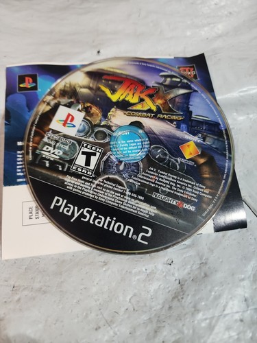 Jak X Combat Racing (Sony PlayStation 2, 2005) PS2 Black Label with Manual Card - Picture 10 of 12