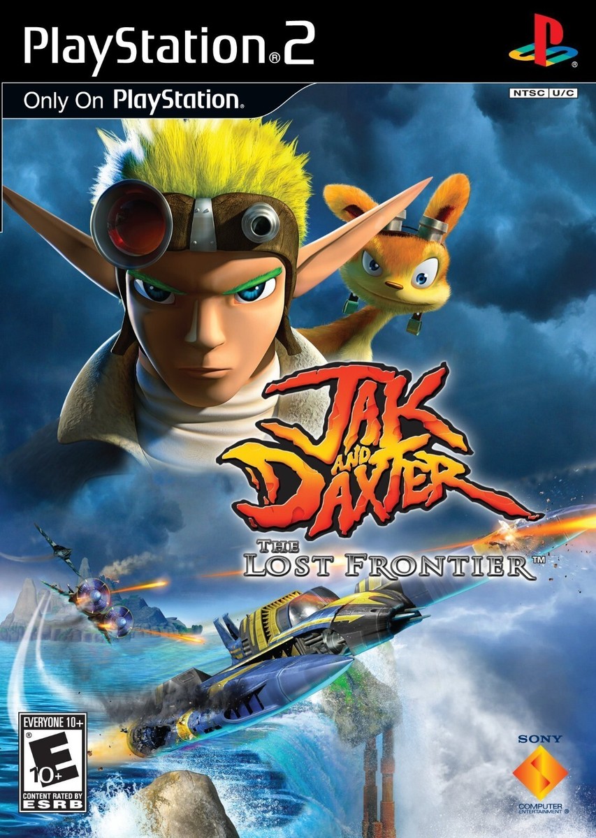 Jak And Daxter The Lost Frontier PS2 BOX ART Premium POSTER