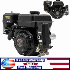 212cc 4-Stroke 7.5 HP Electric Start Horizontal Engine Go Kart Gas Engine Motor