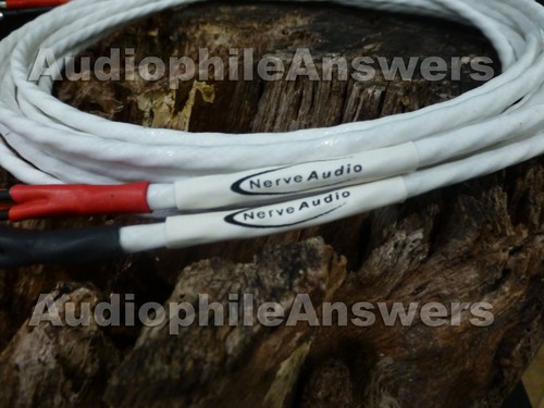 Nerve Audio Axon 18 Bi-Wire Silver Speaker Cable Silver Banana Z Plug 3.5 meter - Picture 6 of 6