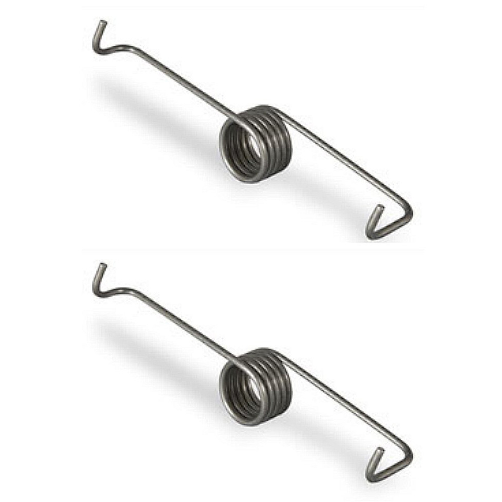2-Pack Torsion Springs For Uline H-185S Packing Peanut Dispenser Scissor Valve (#3 Size)