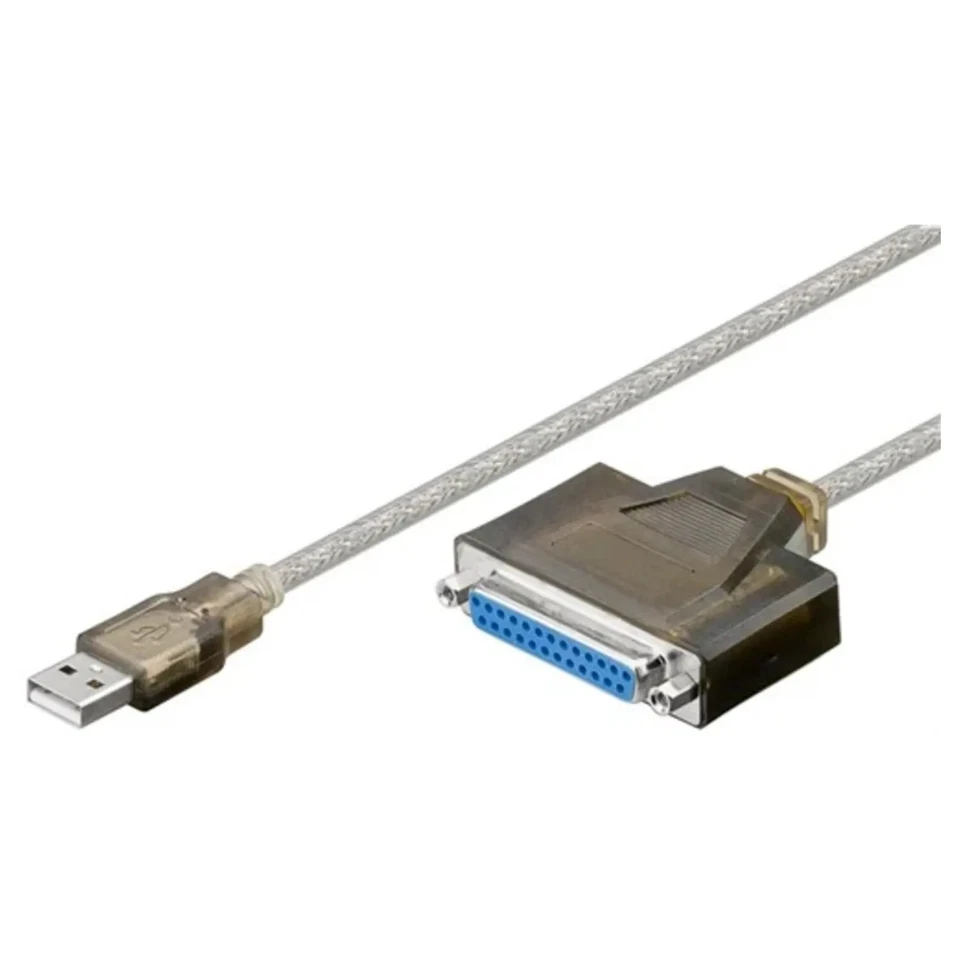 cavo usb per stampante a presa parallela d-sub 25 poli 1,5 mt - Immagine 2 di 2