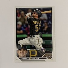 2023 Topps Series 1 Baseball Travis Swaggerty ROOKIE CARD #67 Pirates