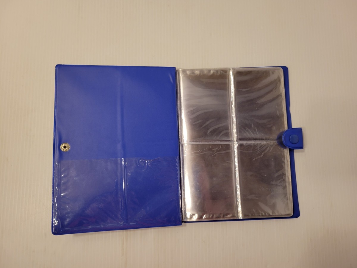 Pokemon Blue Charmander Vintage Binder 4-Pocket TCG Card Storage Display |  eBay