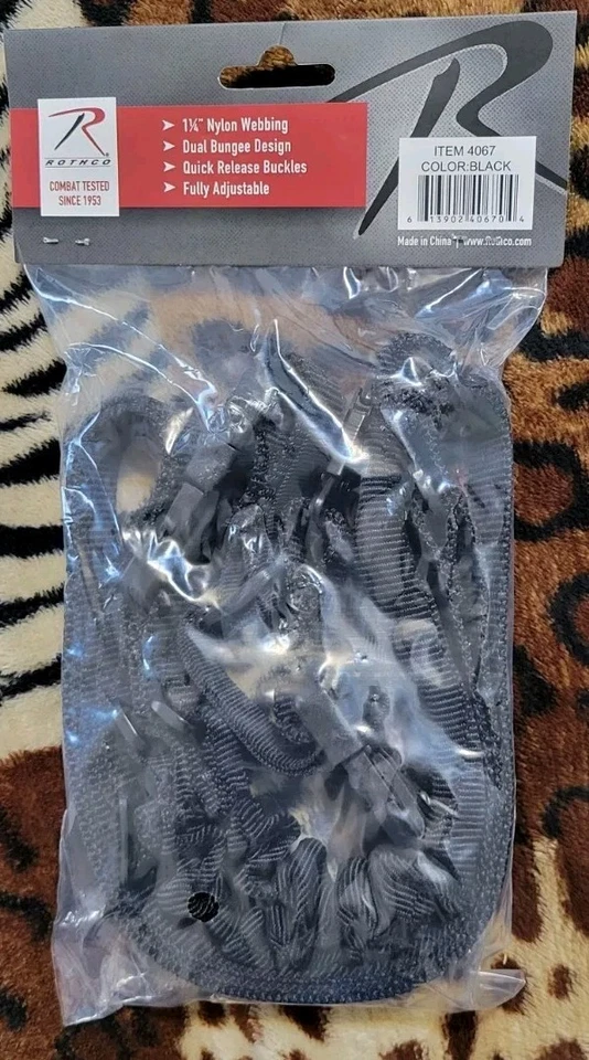 Alças de ombro ajustáveis ponto único para rifle Rothco - Imagem 2 de 2