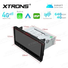 Autoradio Android 11 Audi A3 2003-2012 Stereo Auto 8.8" 4/64gb Comandi Volante - Miniatura 5