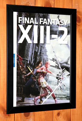 Final Fantasy XIII-2 Xbox 360 PS3 Square Enix Promo mini Poster 