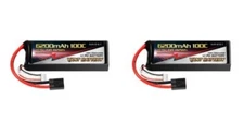 2X VANT 6200MAH 3S 11.1 100C LIPO BATTERY FITS TRAXXAS  SLASH STAMPEDE HOSS MAXX