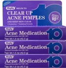 Rugby Acne Gel Benzoyl Peroxide 10% -1.5oz Tube -3 Pack -Expiration Date 09-2027