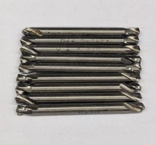 9 Kromhard Number Size #19 Double End Drill Bits 135° Split Point HSS UK