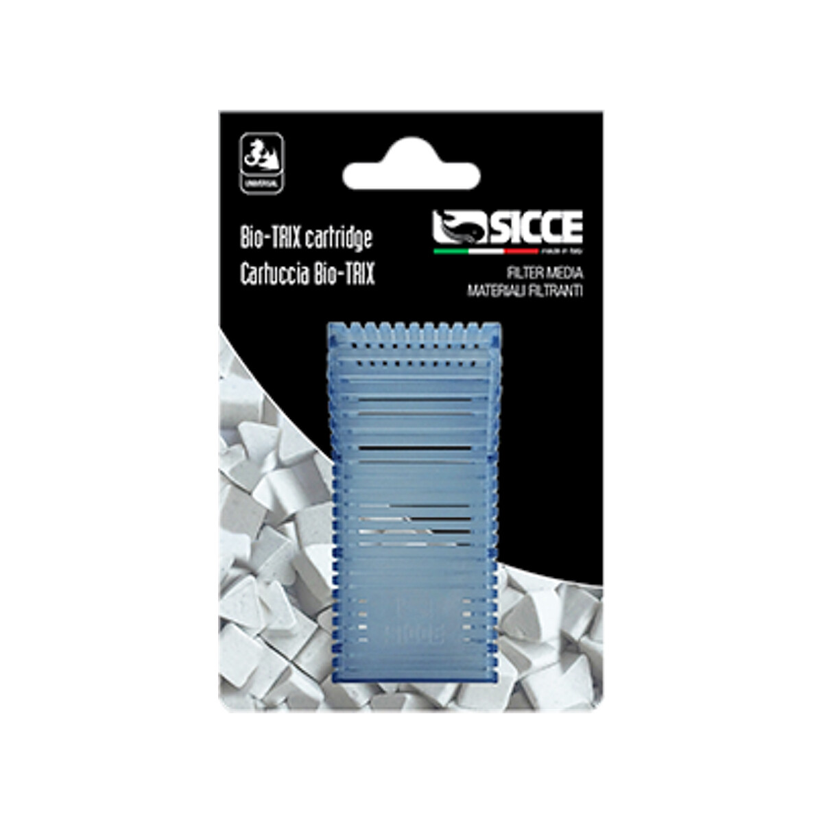 SICCE CARTUCCIA BIO TRIX MICRON BIO-TRIX RICAMBIO FILTRAGGIO FILTRO ACQUARIO