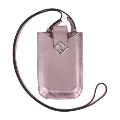 FENDI Shoulder Bag 7AS188 FF Diamond Phone Pouch Smartphone