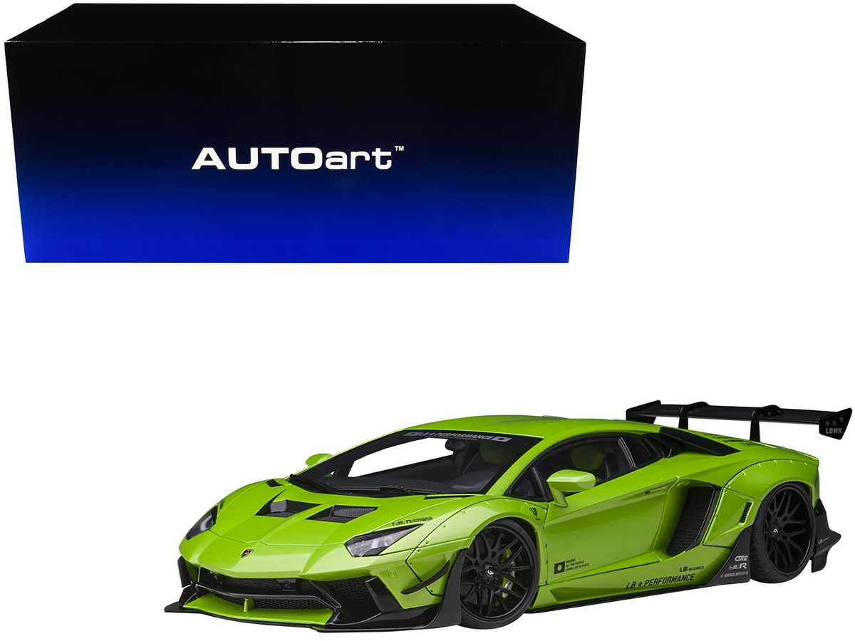 Lamborghini Aventador Liberty Walk LB-Works Pearl Green