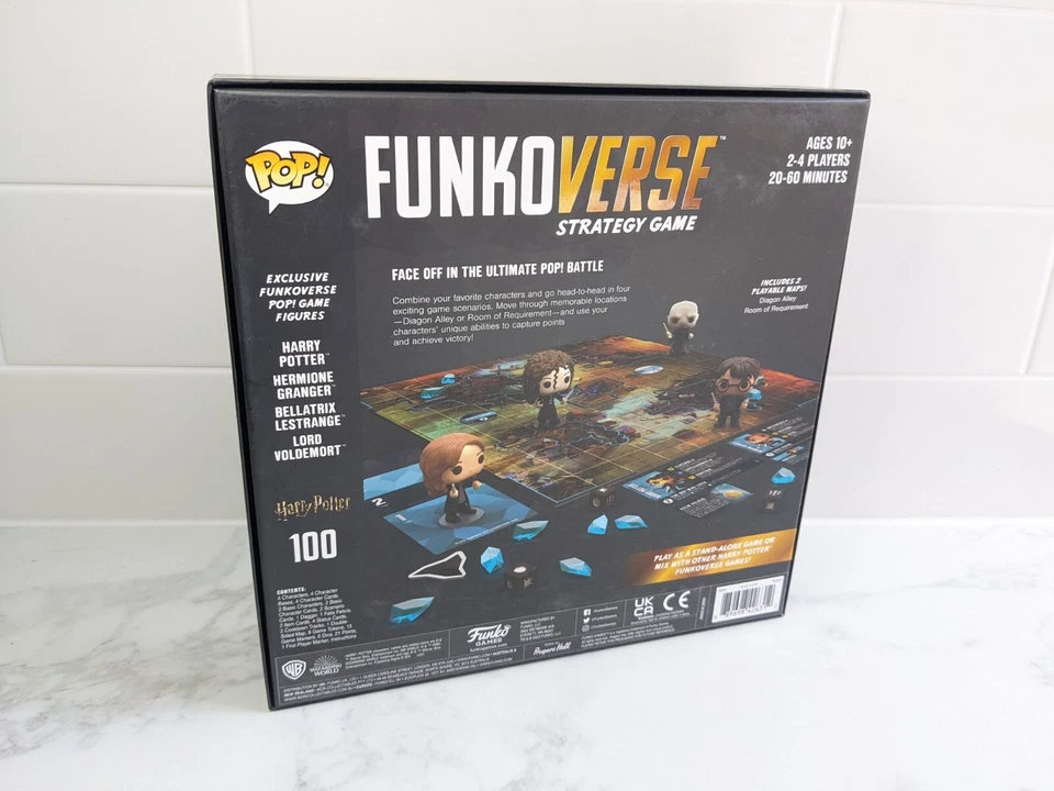 Harry Potter Funkoverse Strategy Game Funko Pop Board Family OPENED Complete NEW - Image 3 of 4