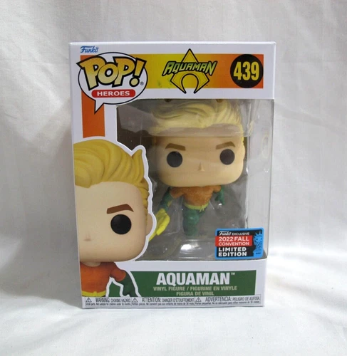 Funko Pop! DC Aquaman #439 - 2022 Fall Convention LE - Fast Shipping
