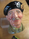 ROYAL DOULTON  MONTY  WW II TOBY  MUG 6''
