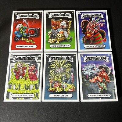 2024 GARBAGE PAIL KIDS OH THE HORROR-IBLE WAVE 1 -6 COMPLETE 60 CARD SET
