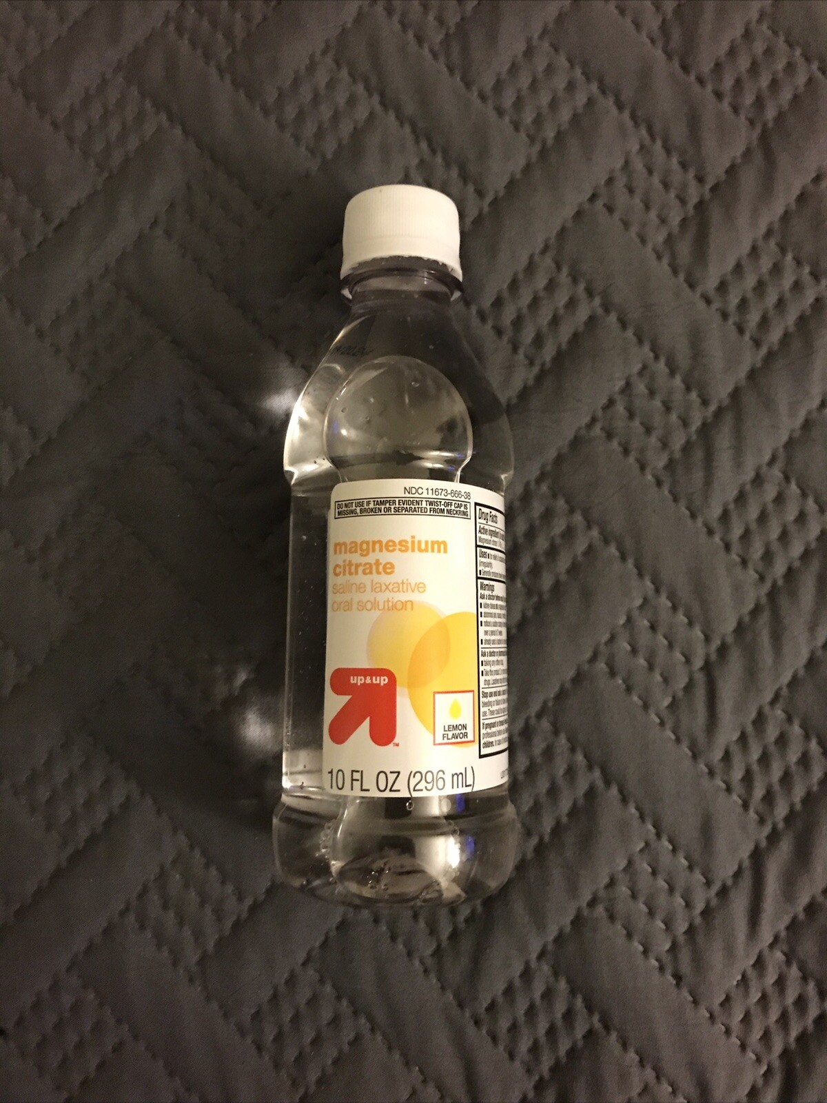 MAGNESIUM CITRATE SALINE LAXATIVE ORAL SOLUTION UP&UP LEMON FLAVOR 10