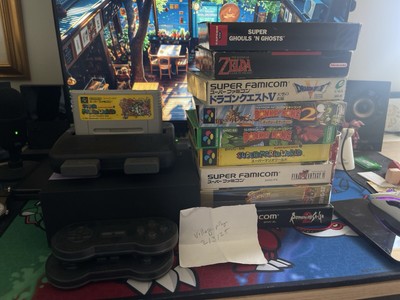 Analogue Super NT With Games, Modded