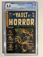 VAULT OF HORROR #34 EC COMICS GOLDEN AGE 1953 CGC 3.5 GRADED! PRE CODE HORROR!