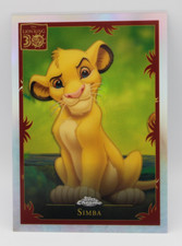 2024 Topps Disney Chrome Simba Lion King 30th Anniversary Base Insert LK-1