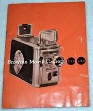 Brownie Movie Camera Book, camera book, movie camera, brownie camera, antiques